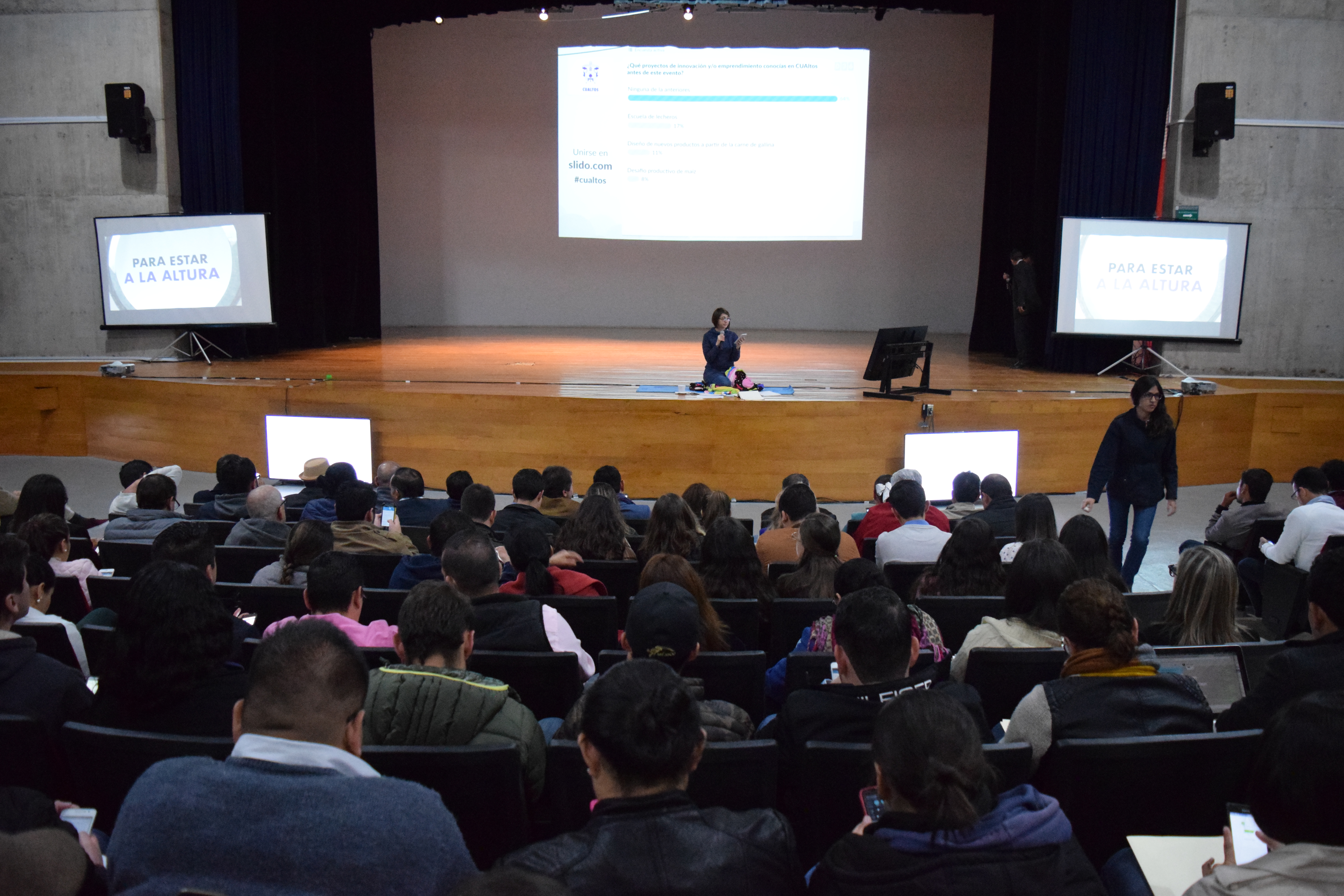 Integrantes de la comunidad universitaria plantearon dudas e inquietudes durante el ejercicio