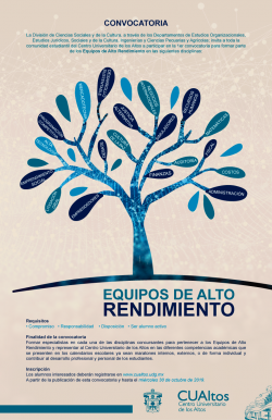 Equipos de Alto Rendimiento