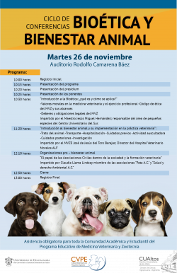 Foro veterinaria, 26 de noviembre