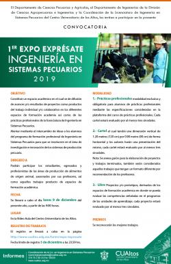 1er Espo Exprésate Ingeniería en Sistemas Pecuarios